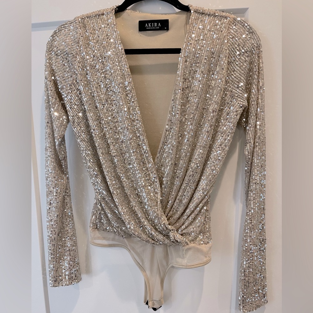AKIRA Sparkle Bodysuit
